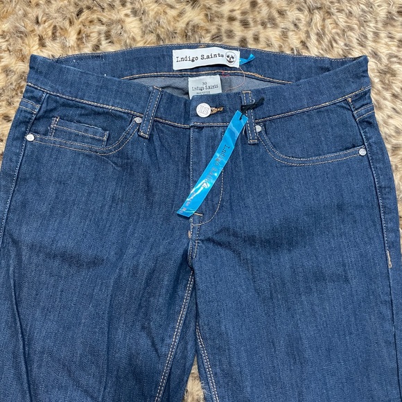 #1 I.ndigo S.aints  Jeans size 30 - Picture 4 of 14